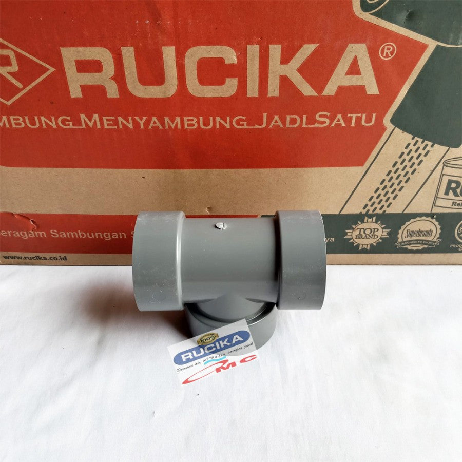 Sambungan Pipa Pralon Knee Keni Knie Elbow Aw Plok T 2 Inch RUCIKA