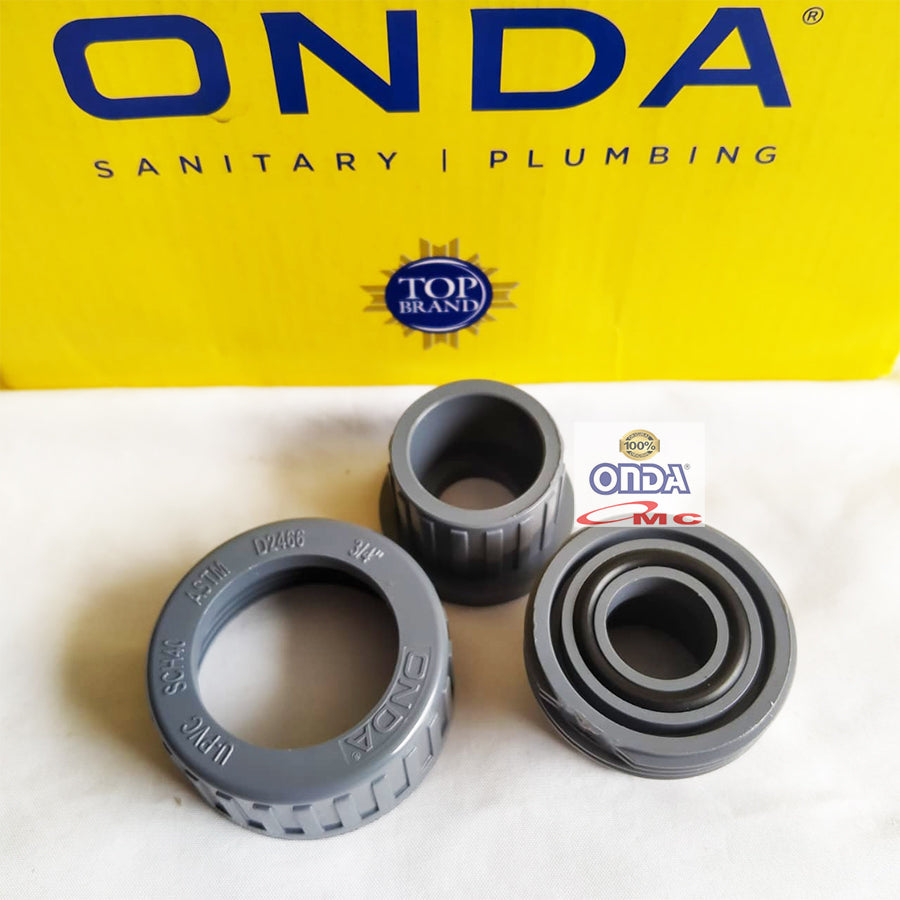 Water Mur Moor Polos Union Socket AW 3/4 inch PVC Paralon Pralon ONDA