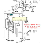 Tutup Tabung Tangki Air Radiator Vios Sienta Yaris New 16376-0M150