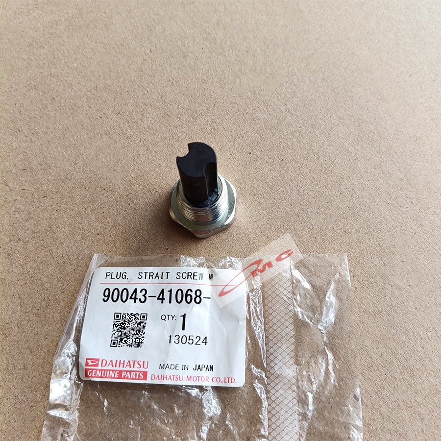 Baut Tutup Buang Pembuangan Oli Gardan Avanza Rush Granmax Luxio Original Daihatsu 90043-41068-000