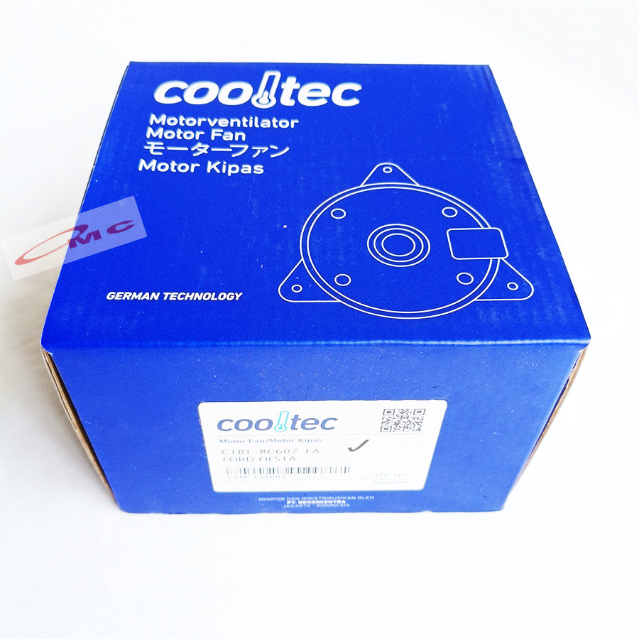 Motor Fan Ac Dinamo Kipas Radiator Cooltec Mobil Ford Fiesta Ecosport C1B1-8C607