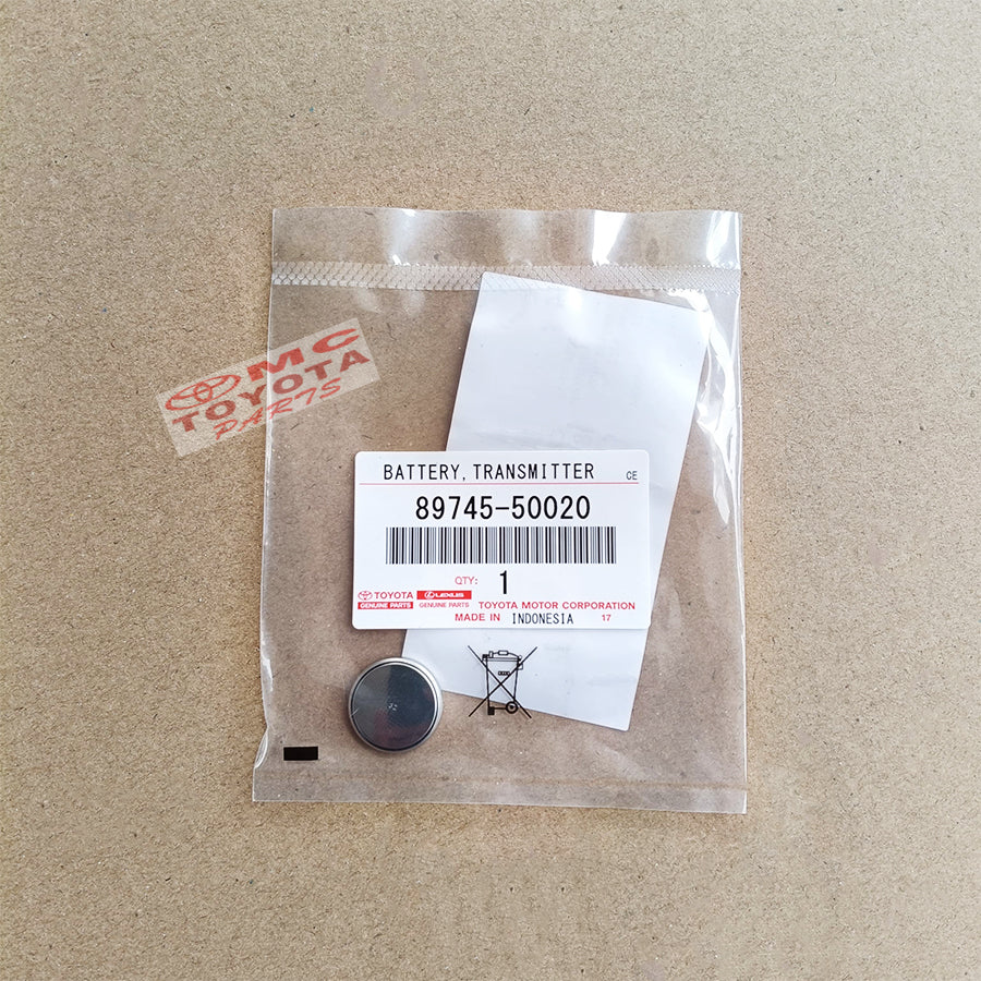 Baterai Batre Battery Remote Remot Kunci Mobil Rush Avanza Agya Calya Panasonic CR2032 89745-50020