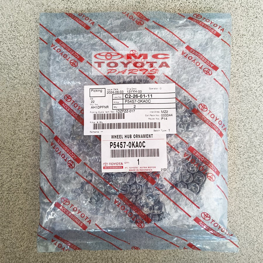 Tutup Velg Dop Roda Cover Wheel Fortuner VRZ TRD 2020- P5457-0KA0C