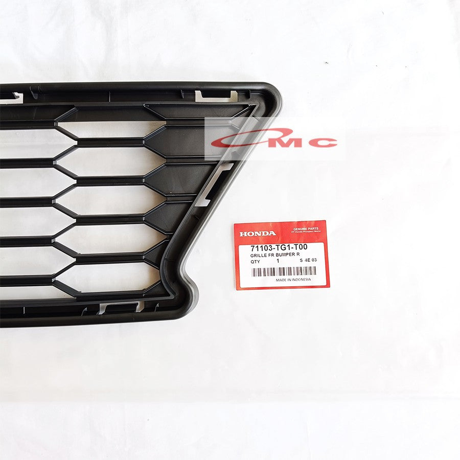 Grill Grille Bumper Bemper Depan Bawah Ram Kisi Kisi Jaring Honda Brio Satya Rs Original 71103-TG1-T00