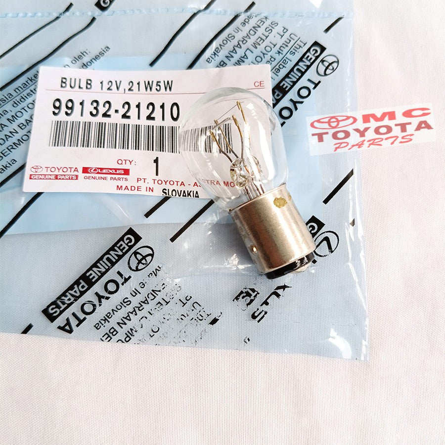 Bohlam Rem Bolam Lampu Lamp Bulb Rem Kaki 2 Kijang Innova Fortuner Hilux Avanza Agya All New Corolla Great Altis Vios Yaris Soluna Camry Coaster Land Cruiser Hiace Dyna Original 99132-21210