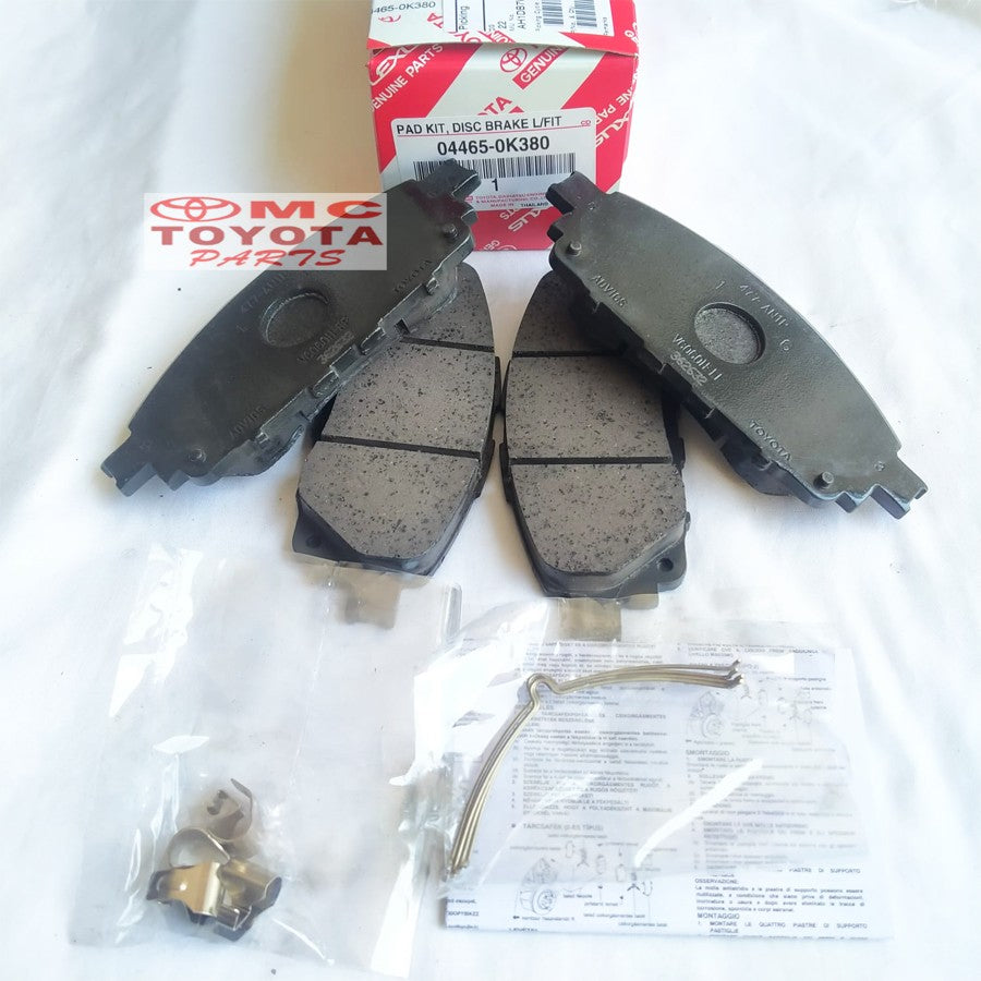 Brake Pad Kampas Rem Depan Innova Reborn Hilux Single 04465-0K380