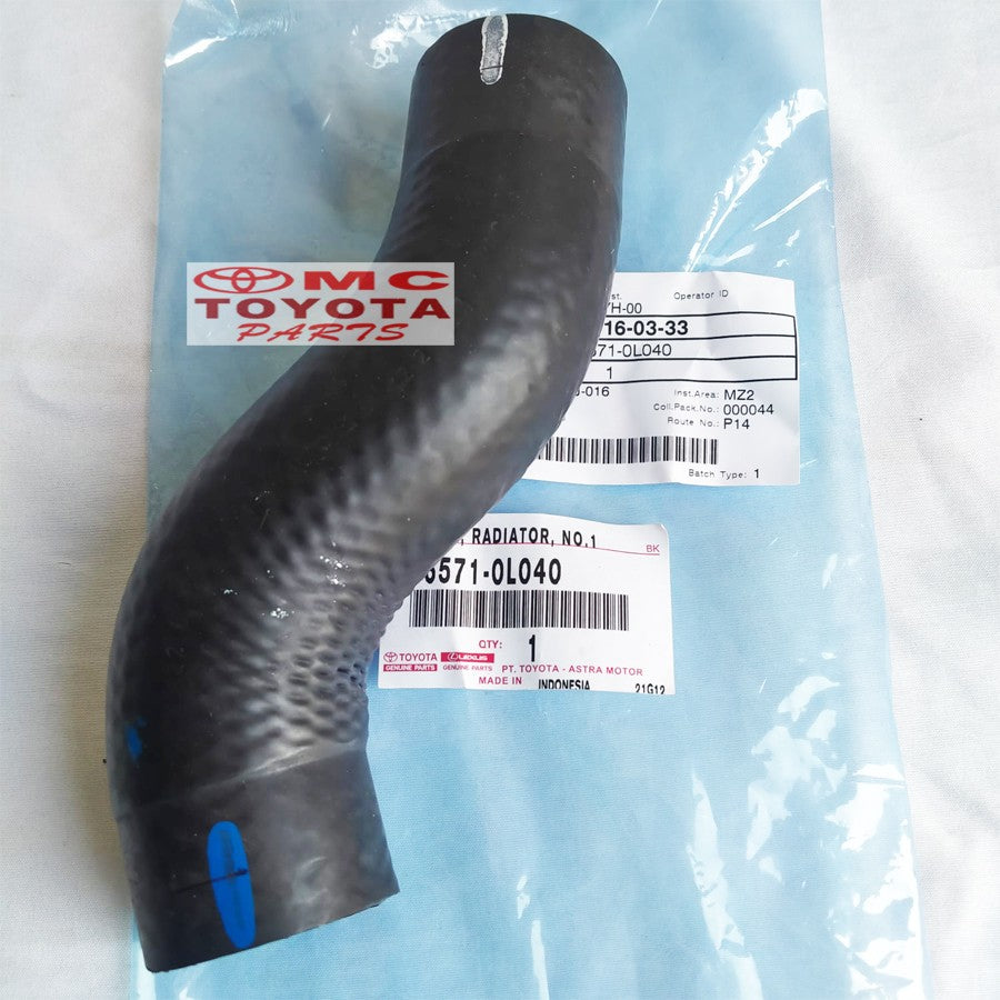 Selang Radiator Atas Kijang Innova Fortuner Hilux Diesel 16571-0L040
