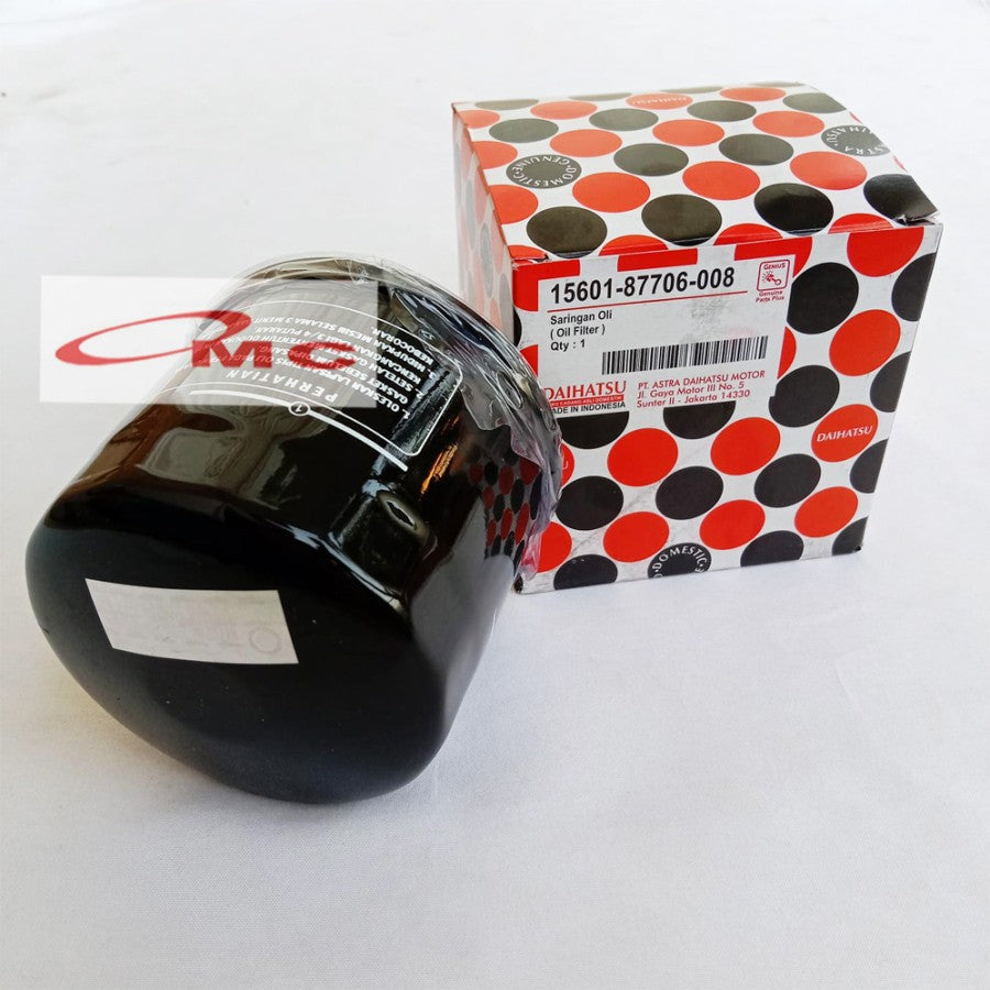 Filter Saringan Oli Hijet S75|Zebra S88/S89|Espass S91/S92|Feroza F62 Daihatsu Genuine Parts  15601-87706-008