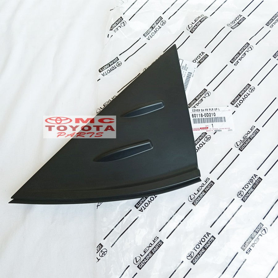 Garnish Pilar Segitiga Spion Depan Luar Kiri Toyota Sienta 60118-0D210