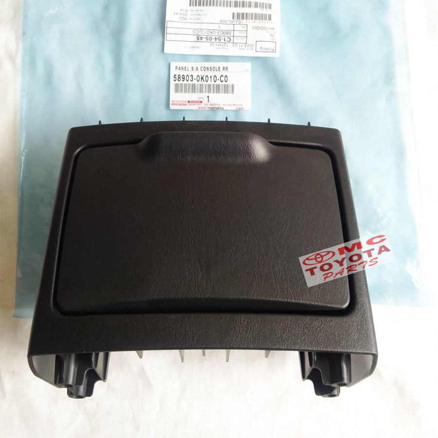 Panel Console Belakang Tempat Minuman Fortuner Hilux 58903-0K010-C0