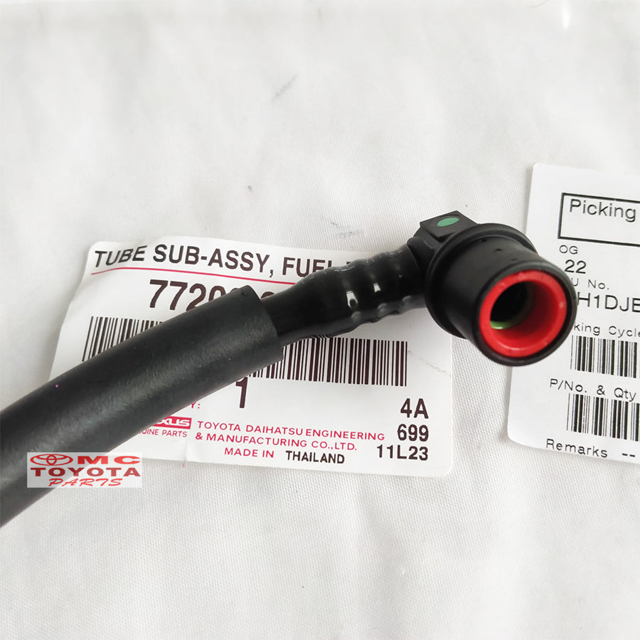 Selang Tanki Bensin Fuel Tank Main Vios Gen 2 Yaris Bakpau 77209-0D040