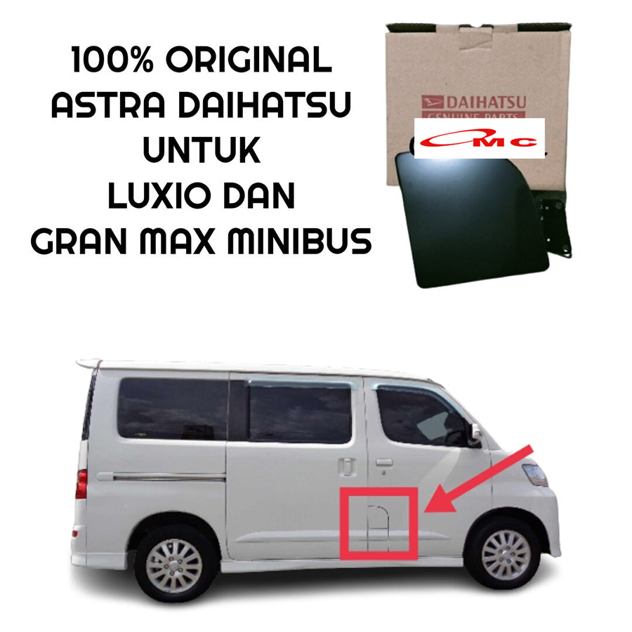 Plat Tutup Cover Tangki Bensin Original Gran Max Luxio 77350-BZ072-001