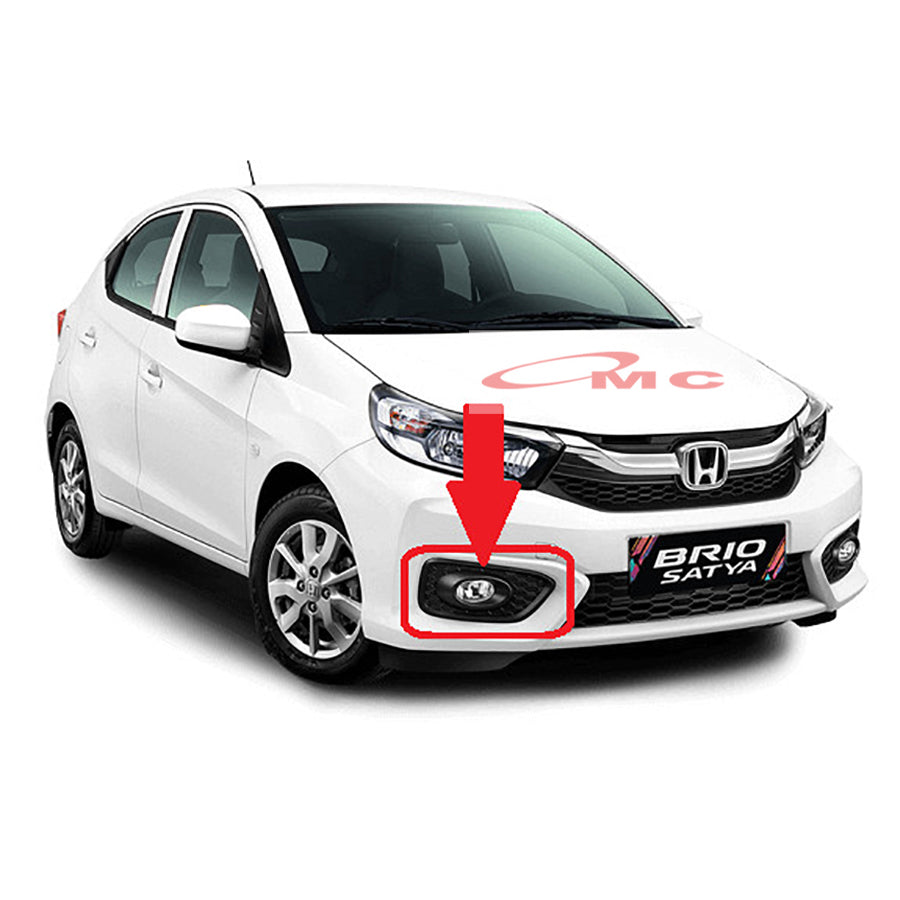 Cover Tutup Fog Lamp Lampu Cover Foglamp Depan Kanan Kiri Honda Brio 2016 2017 2018 2019 2020 Original 71105-TG1-T00 71109-TG1-T00