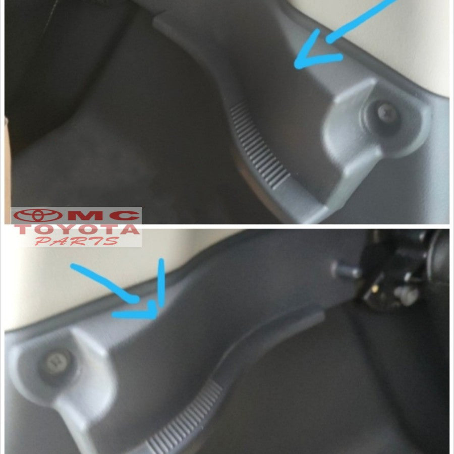 Breket Bracket Meja Bagasi Bagian Atas Kanan Kiri Agya Ayla Original 62603-BZ030-C0 62604-BZ030-C0