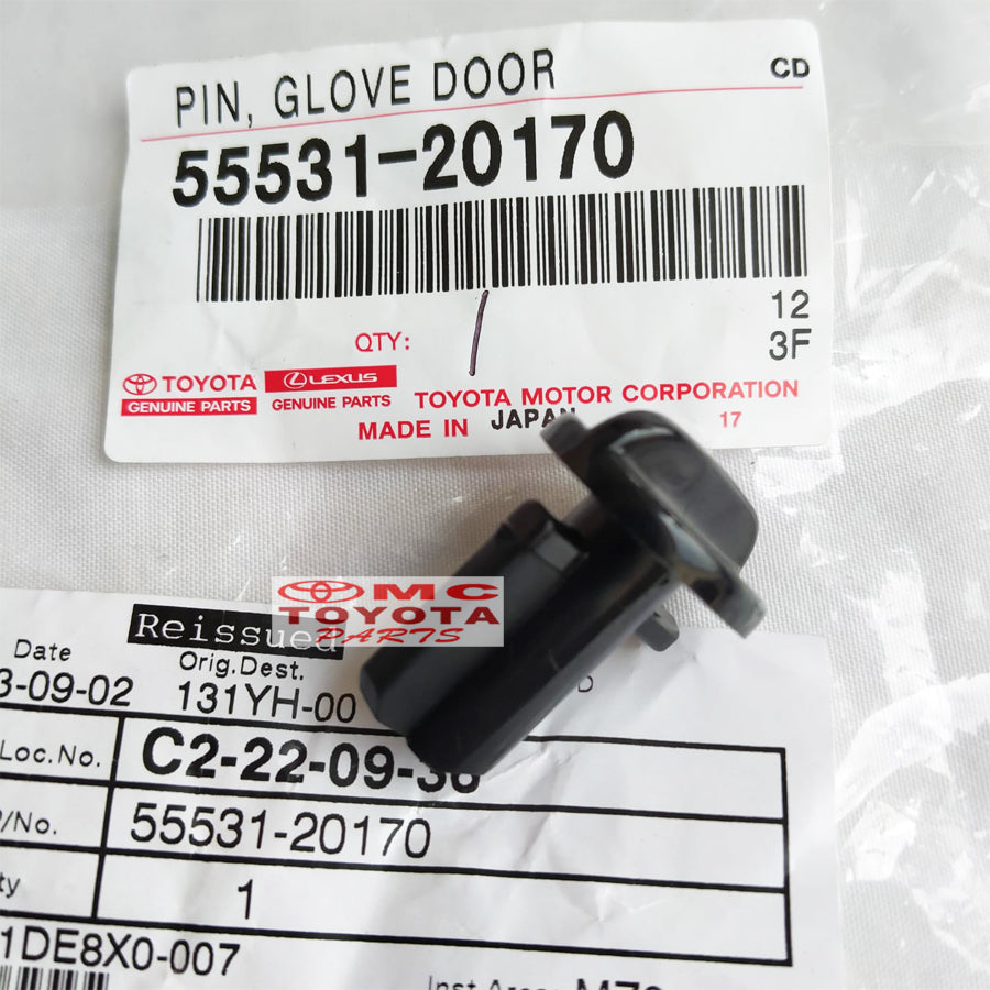 Kancing Laci Bawah Pin Glove Door Harrier ACU30 Lexus 55531-20170