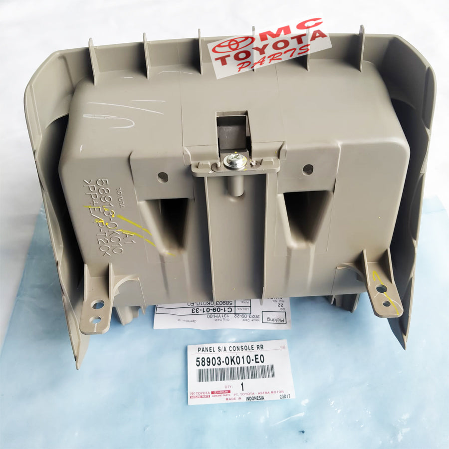 Panel Console Belakang Tempat Minuman Innova Fortuner 58903-0K010-E0