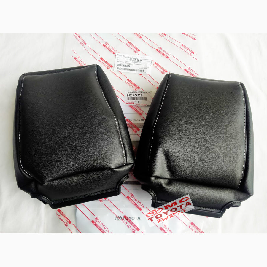 Cover Sarung Headrest Depan Original Fortuner GR Sport P5220-0KA02