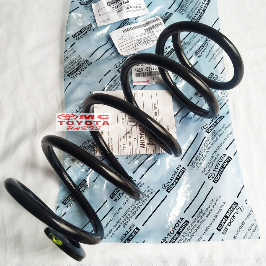 Per Keong Spring Belakang Original Toyota Calya Sigra 48231-BZ670