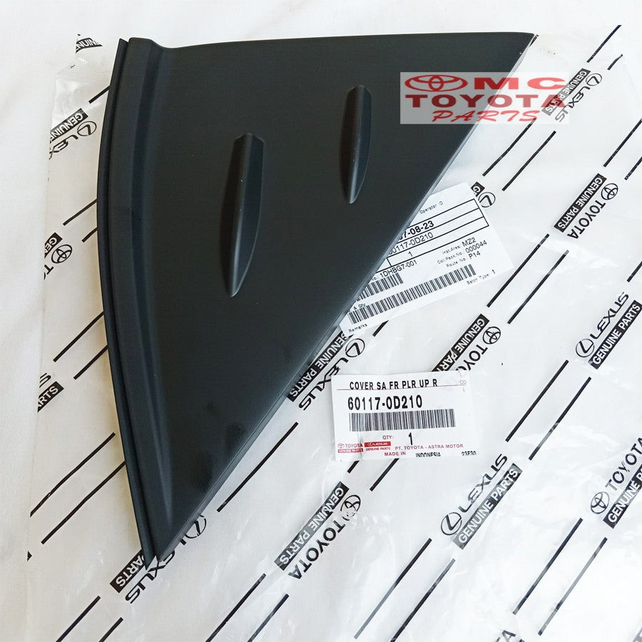 Garnish Pilar Segitiga Spion Depan Luar Kanan Sienta 60117-0D210