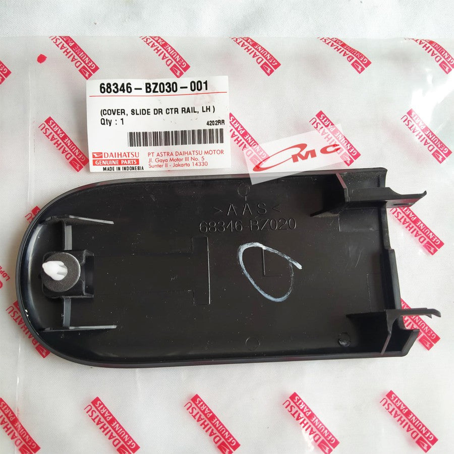 Tutup Cover Rel Sliding Door Kiri Daihatsu Luxio 68346-BZ030-001