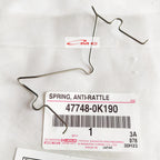 Fitting Disc Brake Kampas Rem Depan Fortuner Hilux Vigo 47748-0K190