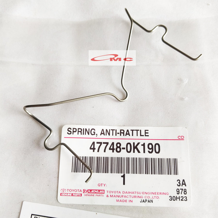 Fitting Disc Brake Kampas Rem Depan Fortuner Hilux Vigo 47748-0K190