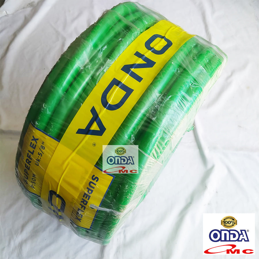 Selang Air Superflex ONDA 5/8 inch Taman Cuci Mobil Hose 1 Roll 50 M