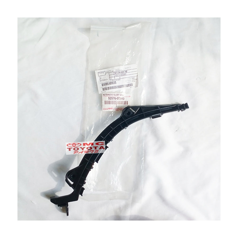 Support Bracket Breket Retainer Bumper Belakang Kiri Vios Old 52576-0D040