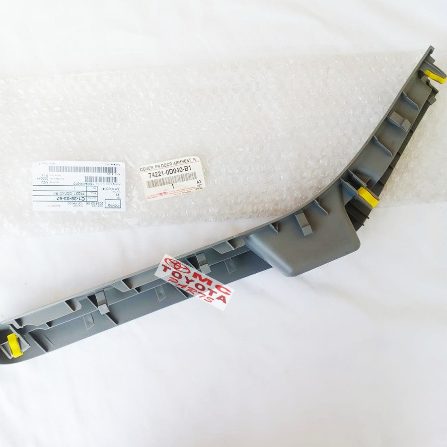 Cover Armrest Sandaran Tangan Pintu Depan Kanan Kiri  Yaris 74221-0D040-B1 74222-0D040-B1