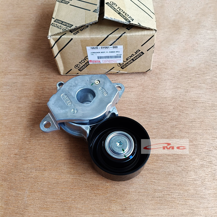 Tensioner Assy Fan Belt Van Belt V Belt Ayla Agya Sigra Calya Sienta All New Vios Limo Yaris 16620-0Y061-000
