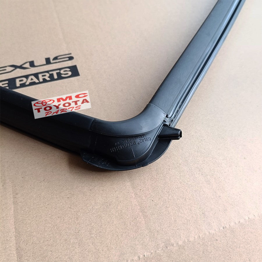 Karet Channel Chanel Canel Cenel Karet Kaca Pintu Belakang Kanan Kiri Toyota Agya 68142-BZ071 68152-BZ071