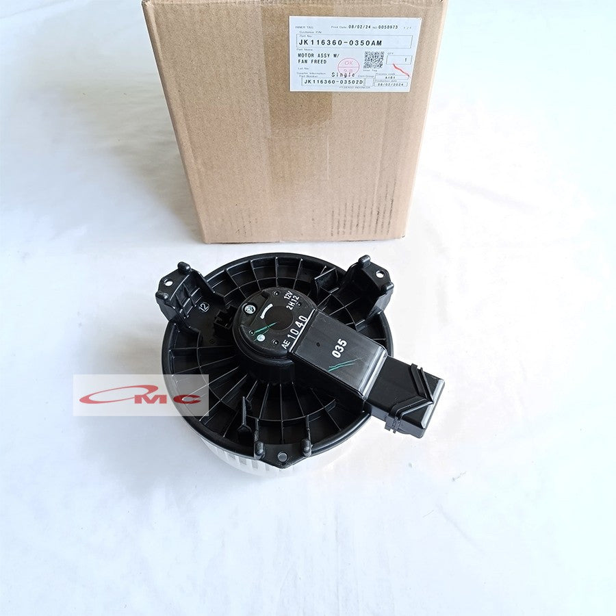 Blower AC Motor Assy Depan Freed Kijang Innova Fortuner Hilux Original Denso JK116360-0350
