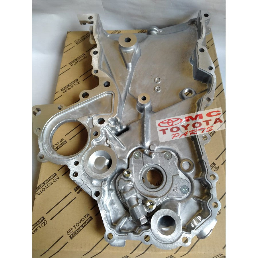 Pompa Oli Oil Pump Assy Toyota Yaris Bakpao Vios Limo Corolla Altis Original 15100-21042