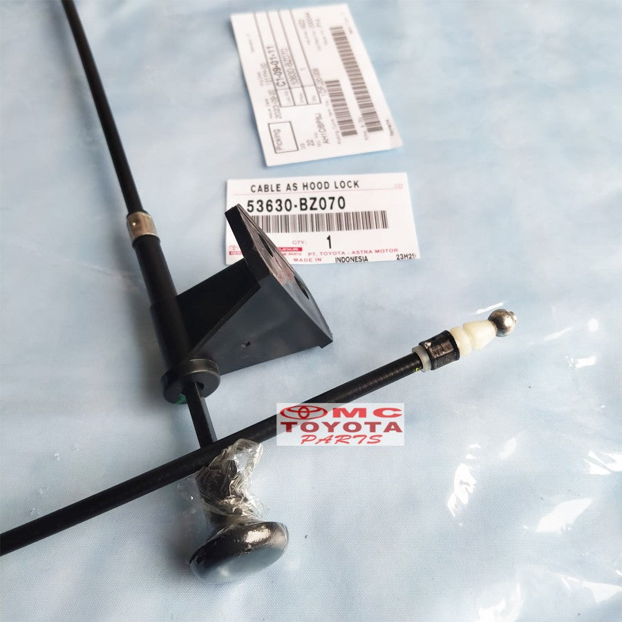Kabel Kunci Tarikan Kap Cup Mesin Original Agya Ayla 53630-BZ070
