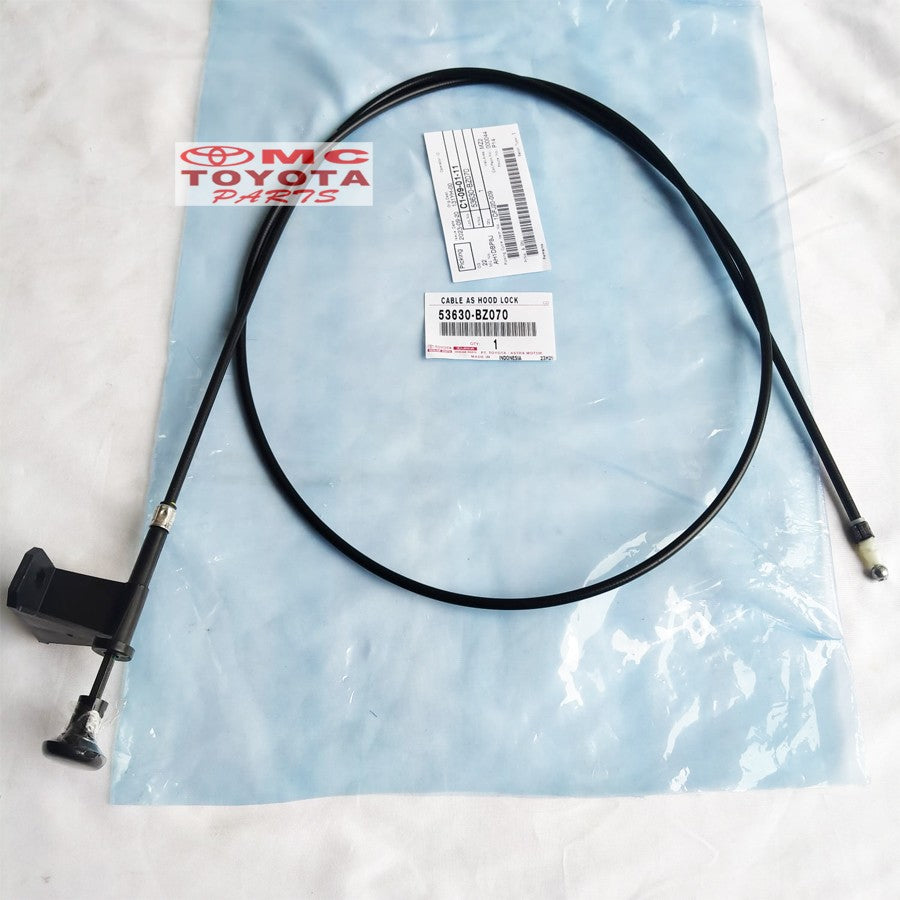 Kabel Kunci Tarikan Kap Cup Mesin Original Agya Ayla 53630-BZ070
