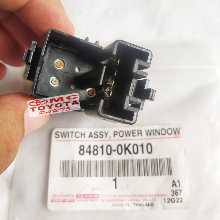 Saklar Switch Power Window Kecil Innova Hilux Fortuner 84810-0K010