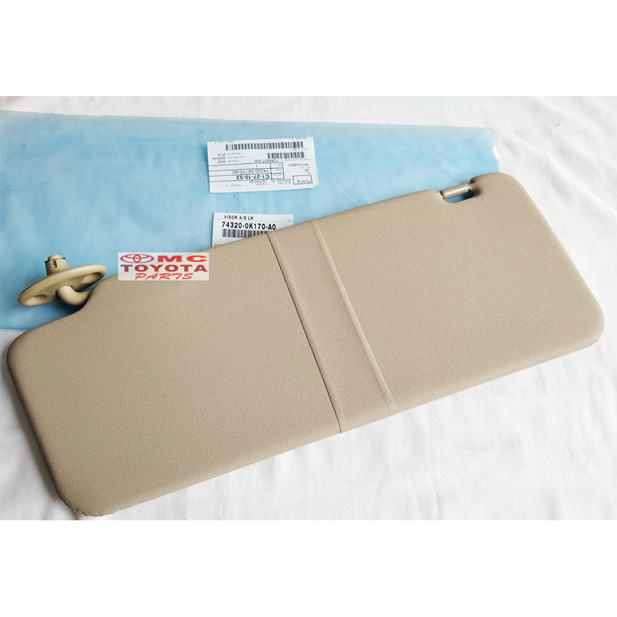 Sun Visor Tahanan Cahaya Kiri Innova Fortuner Hilux 74320-0K170-A0