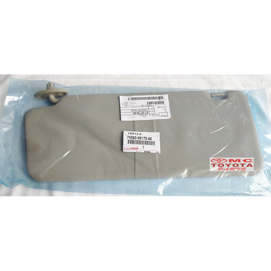 Sun Visor Tahanan Cahaya Kiri Innova Fortuner Hilux 74320-0K170-A0