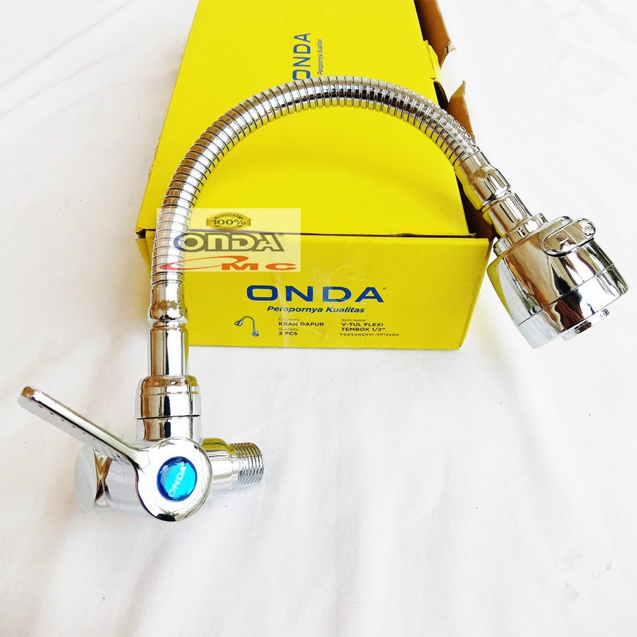 Kran Air Keran Tembok Dapur Cuci Piring 1/2 ONDA