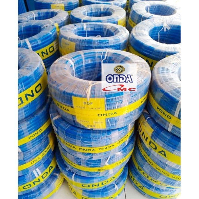 Selang Air Dof ONDA Elastis 3/4 inch Taman Cuci Mobil Hose 1 Roll 50 Meter