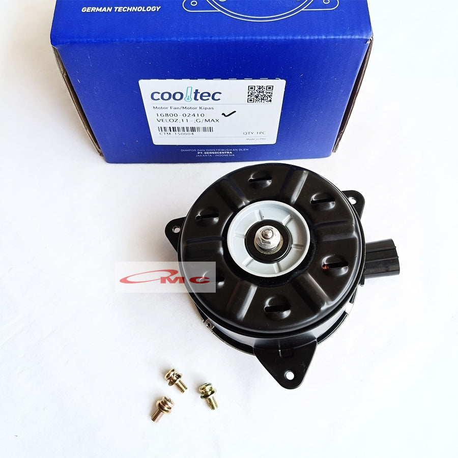 Motor Fan Kipas Radiator Cooltec All New Avanza Veloz Xenia Rush Terios Gran Max Luxio 16800-02410