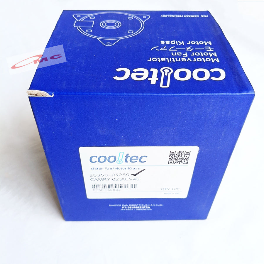 Motor Dinamo Cooling Fan Kipas Radiator Cooltec Camry Wish Alphard 26350-05250-COOLTEC