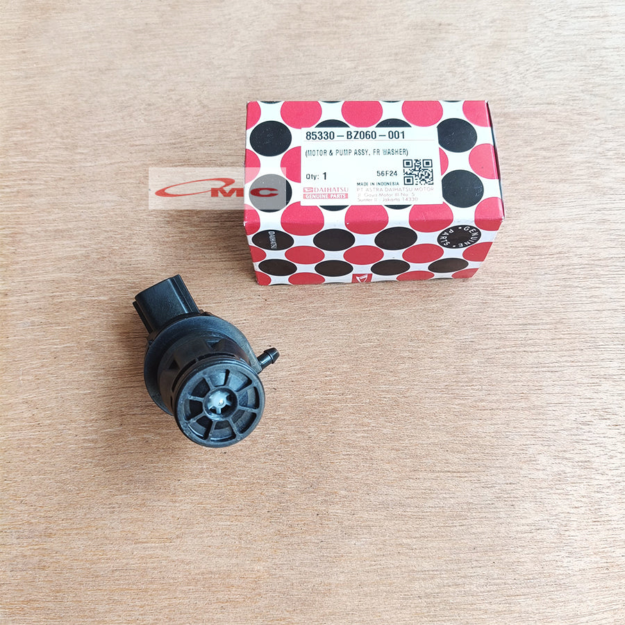 Motor Tabung Wiper Dinamo Washer Depan Avanza Xenia Rush Terios Innova Grand Max Luxio Original Daihatsu 85330-BZ060-001