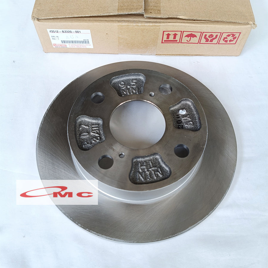 Disc Brake Piringan Cakram Rem Depan  Agya Ayla 1000cc Manual  Orisginal Daihatsu 43512-BZ220-001 Disk