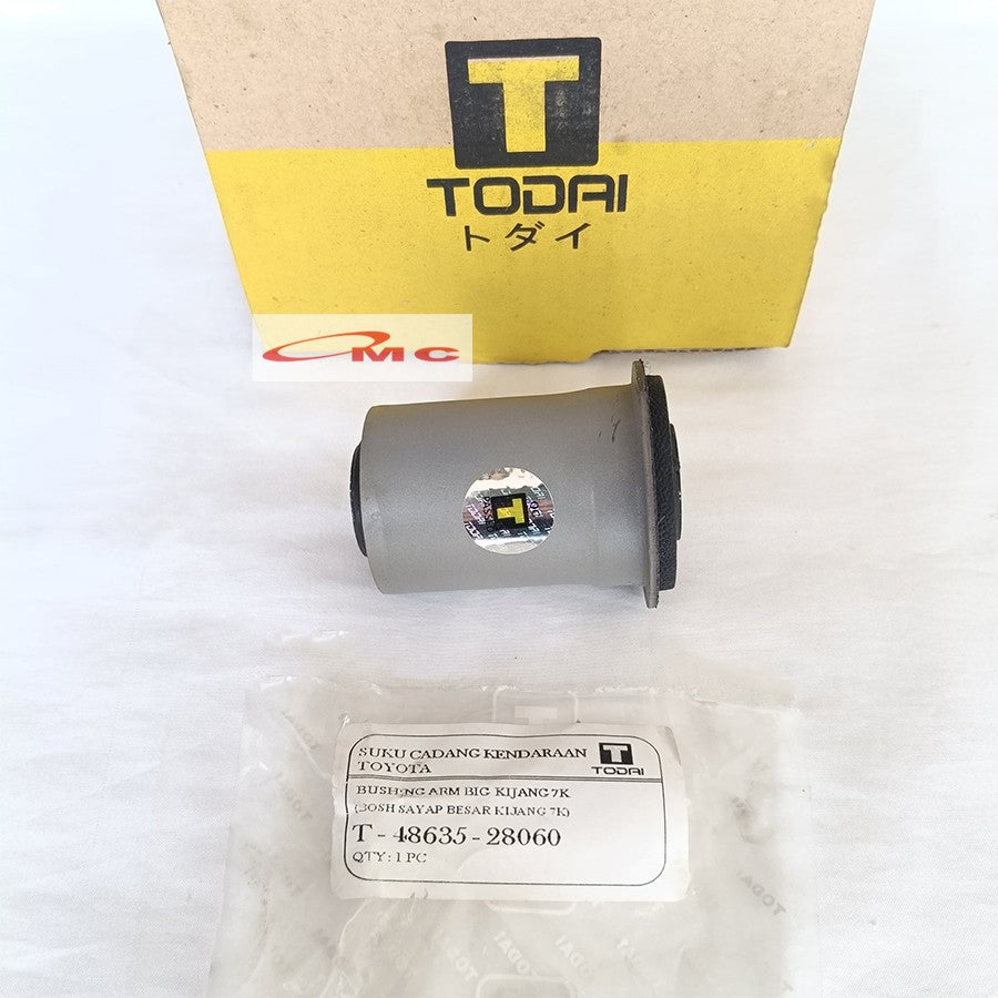 Karet Bush Bushing Bosh Arm Depan Atas Besar Toyota Kijang 48635-28060-TD
