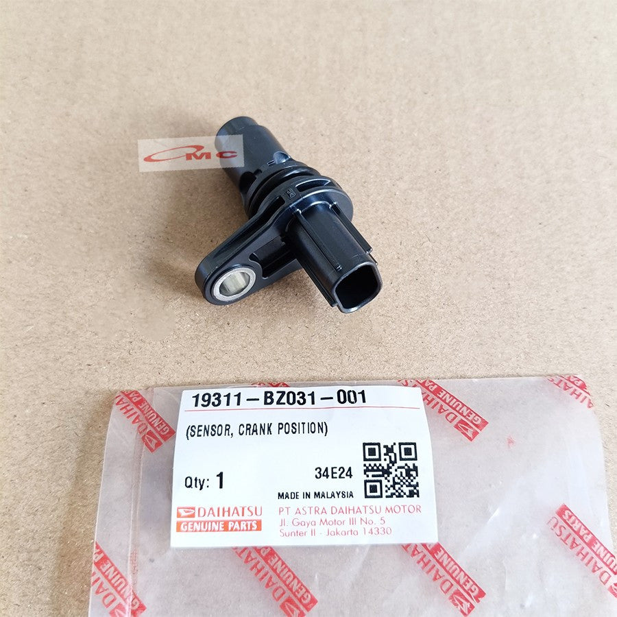 Sensor Crankshaft Camshaft CKP CMP Kerk Noken As Kruk Askruk Crank Position Daihatsu Ayla Agya Original 19311-BZ031-001