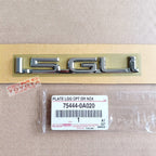 Emblem 1.5 GLI Sticker Stiker Logo Bagasi Chrome Tulisan 1.5GLI Toyota Soluna Original 75444-0A020