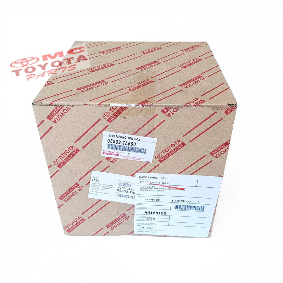 Box Multifungsi Multifunction Box Tempat Penyimpanan Multifungsi New Innova Zenix Original Toyota 05502-TA560