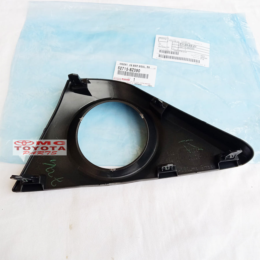 Cover Tutup Fog lamp Foglamp Depan Kanan Avanza Xenia Grand 2019 2020 2021 52715-BZ090 Original Toyota