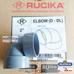 Sambungan Pipa Pralon Knee Keni Knie D-DL Elbow D Aw 2 Inch RUCIKA